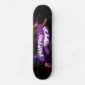 Skateboard danse de voiture violette (Recto)