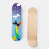 Skateboard "Danse des licornes" (Recto)