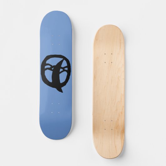 Skateboard Dark Moon (Recto)