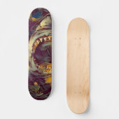 Skateboard Dark Shark Element Custom Pro Park Board (Recto)