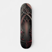 Skateboard d'art gothique (Devant)