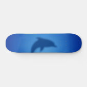 Skateboard Dauphin bleu (Horz)