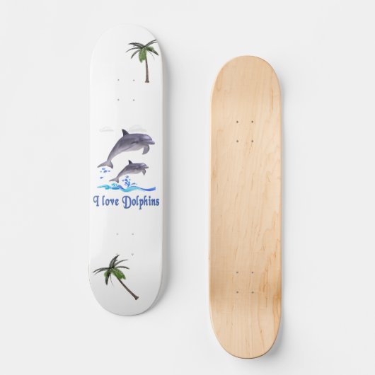 Skateboard Dauphins (Recto)
