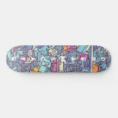 Skateboard d'aventure Dreamscape coloré (Horz)