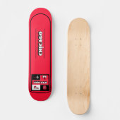 Skateboard de Chicago - Skateboards Chicago (Recto)