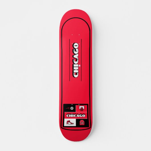 Skateboard de Chicago - Skateboards Chicago (Devant)