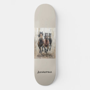 Skateboard de conception unique personnalisée pour