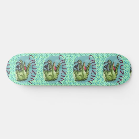 Skateboard de Cruzin Alligator (Horz)