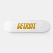 Skateboard de Détroit avec style (Horz)