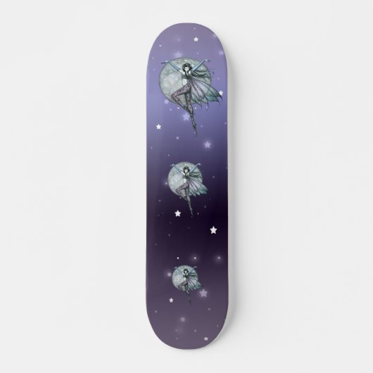 Skateboard de fée cosmique par Molly Harrison (Devant)