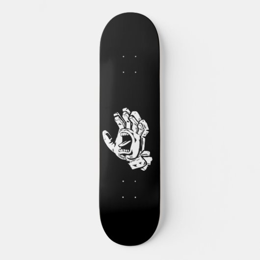 skateboard de gant hurlant (Recto)