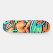 Skateboard de grenouille verte - Skateboards de gr (Horz)