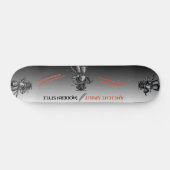 Skateboard de guerrier samouraï (Horz)