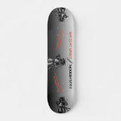 Skateboard de guerrier samouraï (Devant)