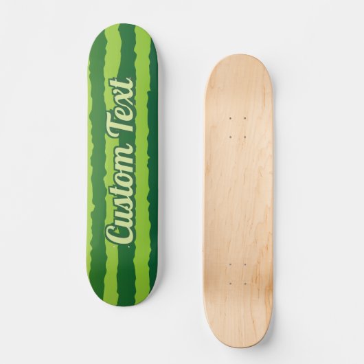 Skateboard de la ceinture de pastèque (Recto)