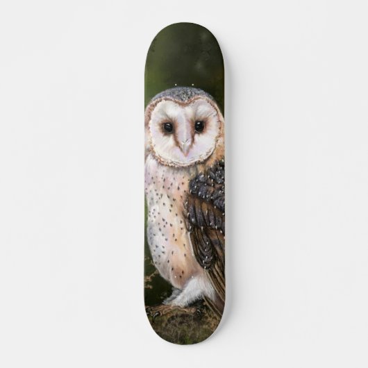 Skateboard de la chouette de l'Ouest (Devant)