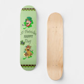 Skateboard de la Saint Patrick (Recto)