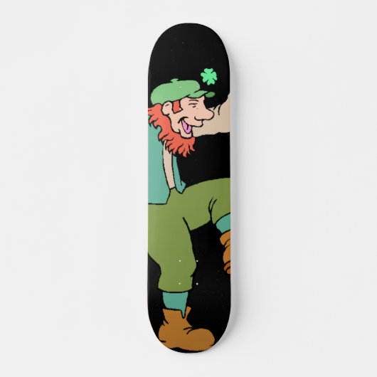 Skateboard de la Saint Patrick (Devant)