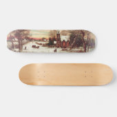 Skateboard de la veille de Noël (Horz)