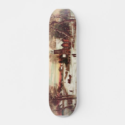 Skateboard de la veille de Noël (Devant)