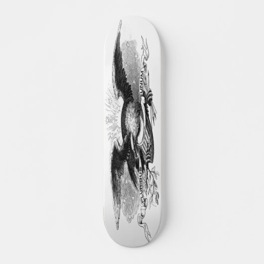 Skateboard de l'aigle de guerre révolutionnaire (Devant)