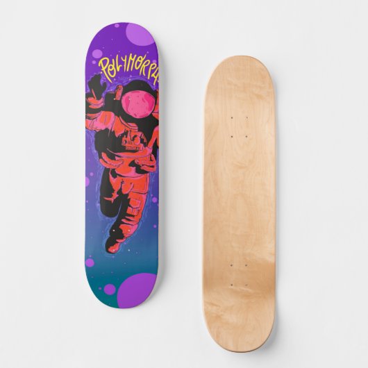 Skateboard de l'astronaute polymorphe (Recto)