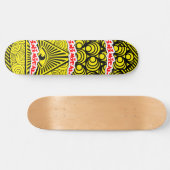Skateboard de l'oeil de Hamsa (Horz)