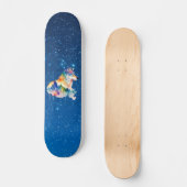 Skateboard de loup céleste (Recto)