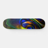 skateboard de lune bleue (Horz)
