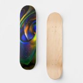skateboard de lune bleue (Recto)