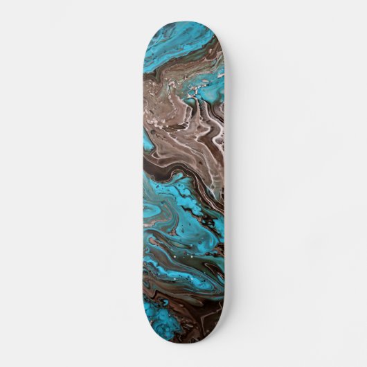 Skateboard "De nouveau au bayou bleu" (Recto)