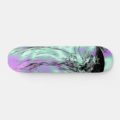 Skateboard de rêve de la nuit d'été (Horz)