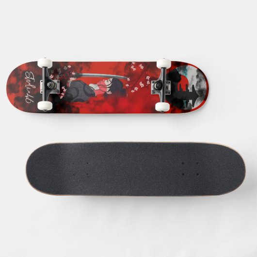 Skateboard de Samurai féminin (Horz)