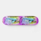 skateboard de sirène rêvée (Horz)