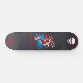 Skateboard de style japonais avec anagram 風 person (Horz)