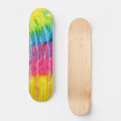 skateboard de style rétro du TIE DYE 1960 (Recto)