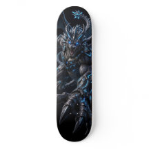 Deck Armure Cyber Dragon Griffe - 3D Noir Bleu