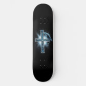 Skateboard Deck " Cross and Gargoyle " (Voorkant)