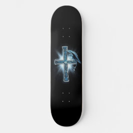 Skateboard Deck " Cross and Gargoyle "