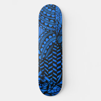 Skateboard Deck "Geometric Blue"