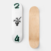 Skateboard Deck Hydra « 24 lignes dures » – Édition Conquérir (Recto)