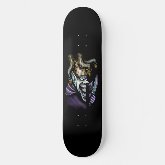 Skateboard Deck "Jester 1" (Voorkant)