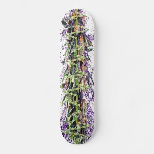 Skateboard Deck | Medische onkruidverdelgingsdoele (Voorkant)