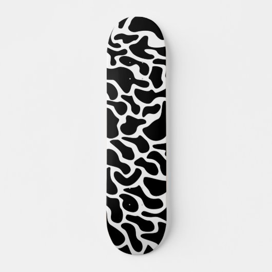 Skateboard Deck mit Kuhflecken Kuhflecken (Devant)