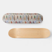 Skateboard-deck visPatroon Skateboard (Horizontaal)