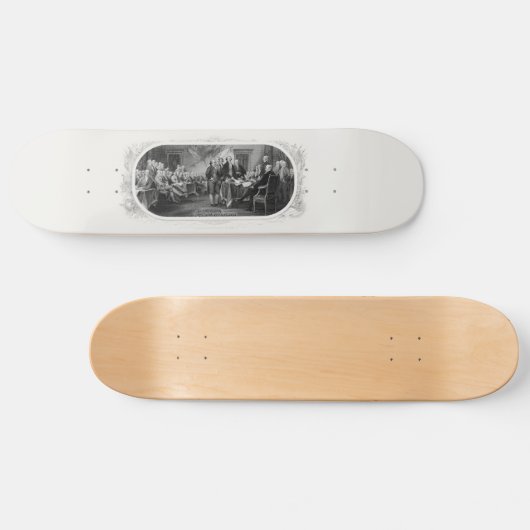 Skateboard Déclaration d'indépendance : Projet de loi de 2 $, (Horz)