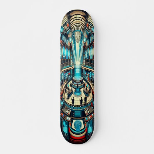 Skateboard "Deco Broadcast Hub Deck" (Devant)
