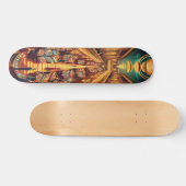 Skateboard Deco Cocktail Lounge Deck (Horz)