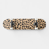 Skateboard Décor de guépard de peau (Horz)