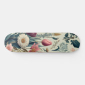 Skateboard Découvrez un motif botanique floral printanier épo (Horz)